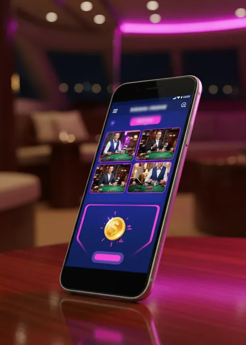God Of Wins Casino logo above a selection of popular online pokies and live dealer games, showcasing a diverse gaming portfolio for Australian players.